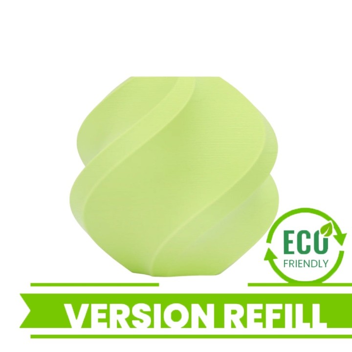 Bambu Lab - PLA Matte - Vert Pomme (Apple Green) - 1,75 mm - 1 kg Refi