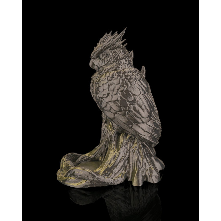 Tour À Dés Hibou De L'Augure – Lanceur De Dés Fantasy Made In Occitanie