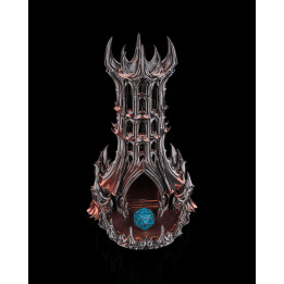 Tour À Dés Obsidian Citadel – Forteresse Gothique Pour Jeux De Rôle
