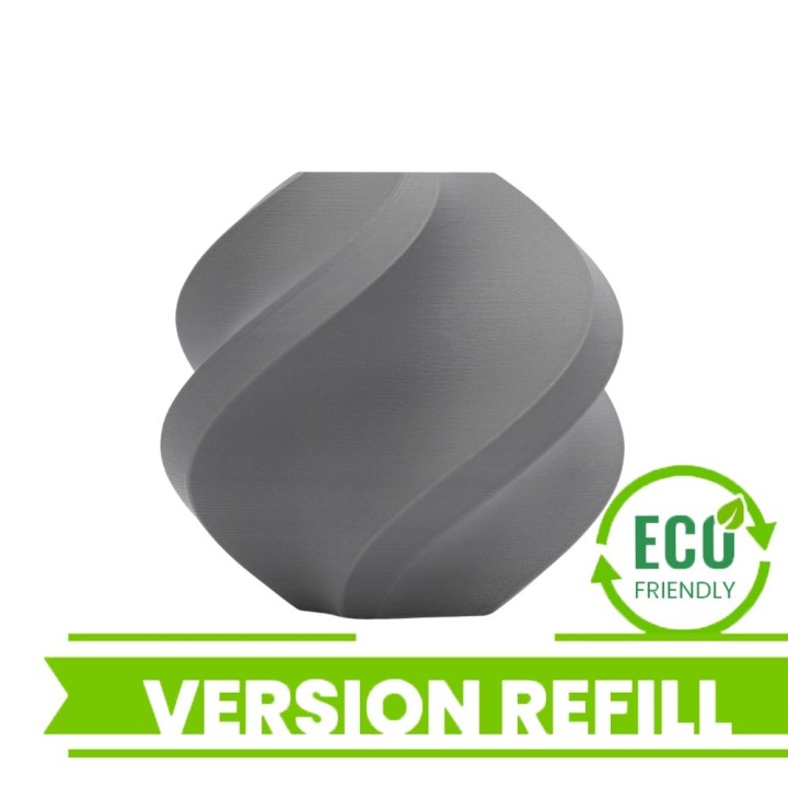 Bambu Lab - PLA Matte - Gris Nardo (Nardo Gray) - 1,75 mm - 1 kg Refil