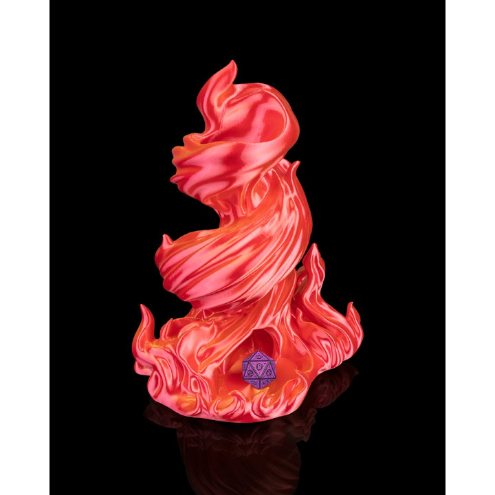 Tour À Dés Burning Roll – Spirale De Feu Pour Jeux De Rôle