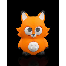 Tummy Trickster – Le Renard Espiègle Aux Yeux Mobiles | Porte-Clés Figurine
