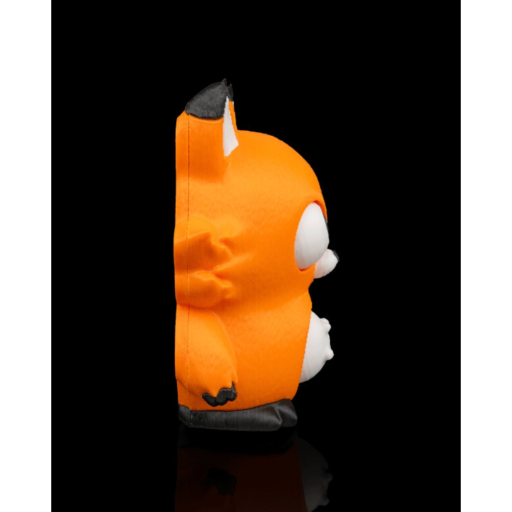 Tummy Trickster – Le Renard Espiègle Aux Yeux Mobiles | Porte-Clés Figurine