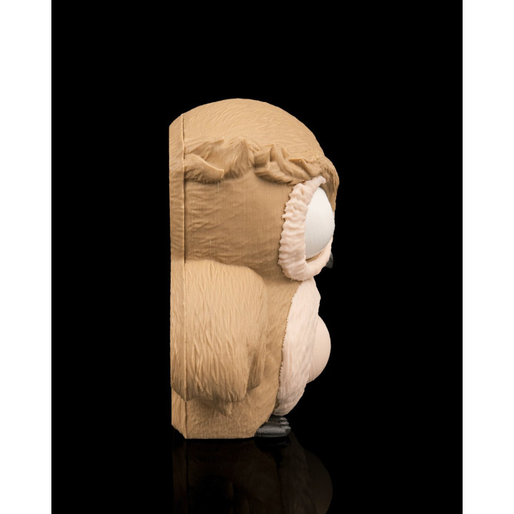 Whoo'S There ? – Porte-Clés Chouette Aux Yeux Mobiles