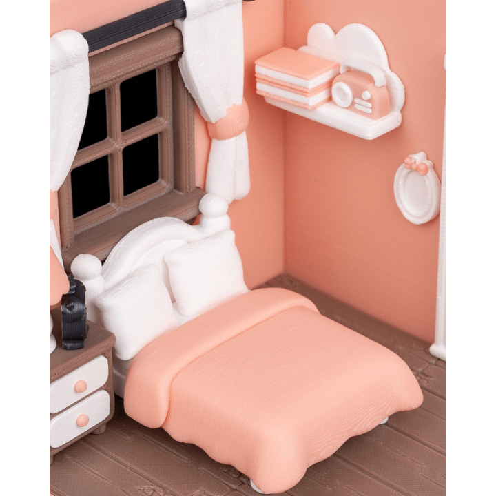 Tiny Bedroom – Miniature Chambre Cosy À Poser