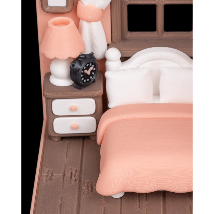 Tiny Bedroom – Miniature Chambre Cosy À Poser