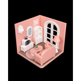 Salon Miniature Tiny Living Room – Décoration Maison De Poupée