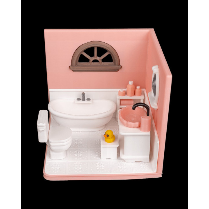 Tiny Bathroom – Salle De Bain Miniature Décorative