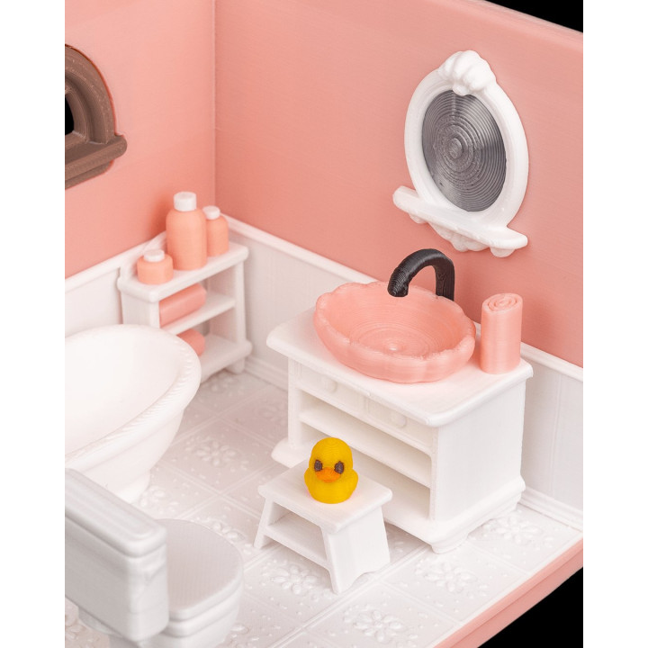 Tiny Bathroom – Salle De Bain Miniature Décorative