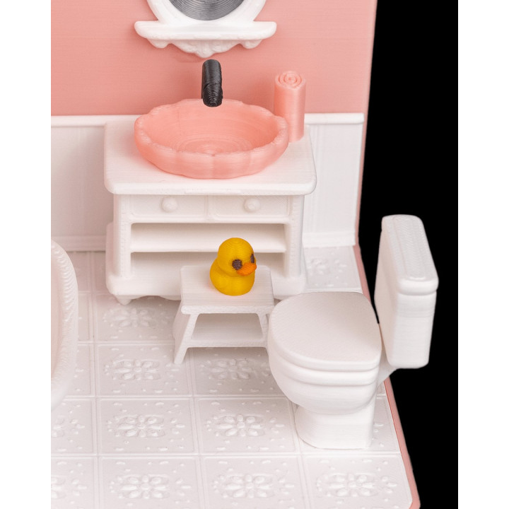 Tiny Bathroom – Salle De Bain Miniature Décorative
