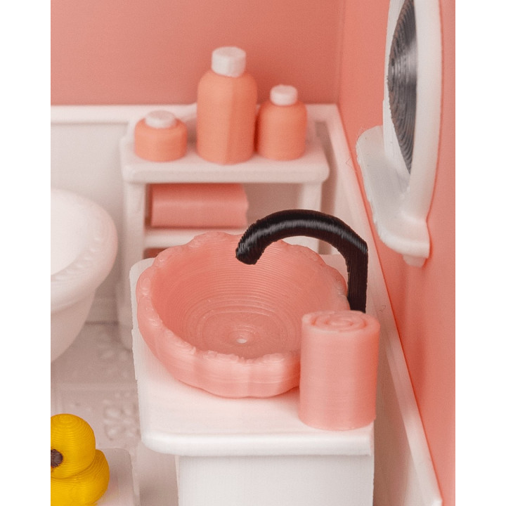 Tiny Bathroom – Salle De Bain Miniature Décorative