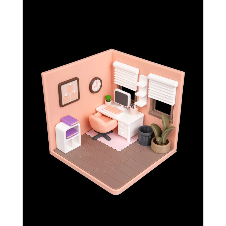 Tiny Office – Miniature Bureau Décoratif Made In Occitanie