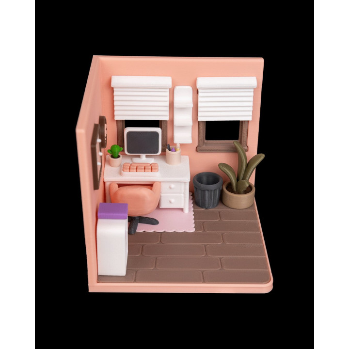 Tiny Office – Miniature Bureau Décoratif Made In Occitanie