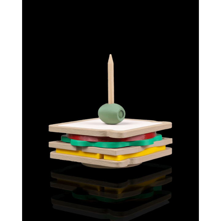 Dessous De Verre Sandwich – Set De Table Empilable & Modulable