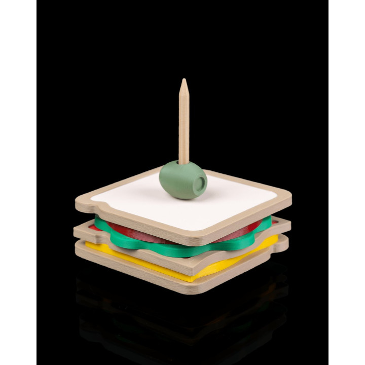 Dessous De Verre Sandwich – Set De Table Empilable & Modulable