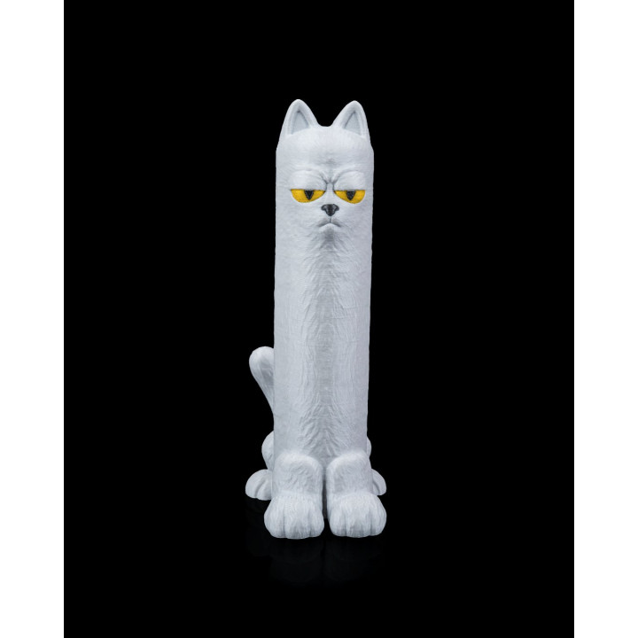 Porte-Rouleau Papier Toilette Chat Grognon – Dérouleur Original Salle De Bain