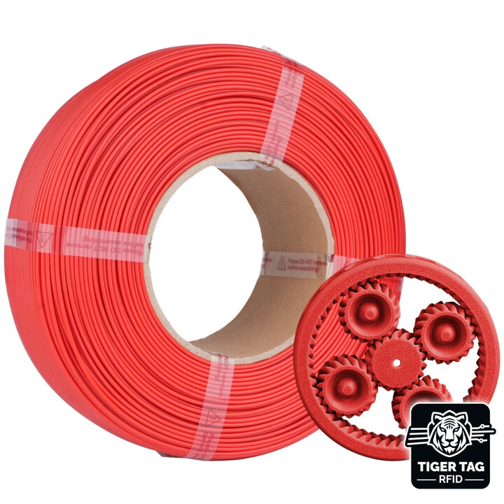 Jamg He - ABS - Feu Rouge - 1,75 mm - 1 kg - Recharge avec RFID T