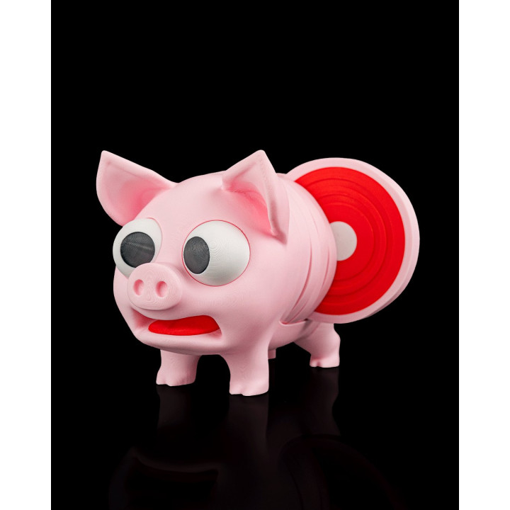 Dessous-De-Verre Cochon "Pork Chop" – Le Set De 5 Rondelles Rigolos