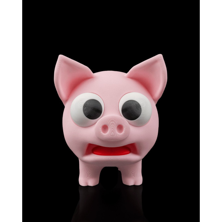Dessous-De-Verre Cochon "Pork Chop" – Le Set De 5 Rondelles Rigolos