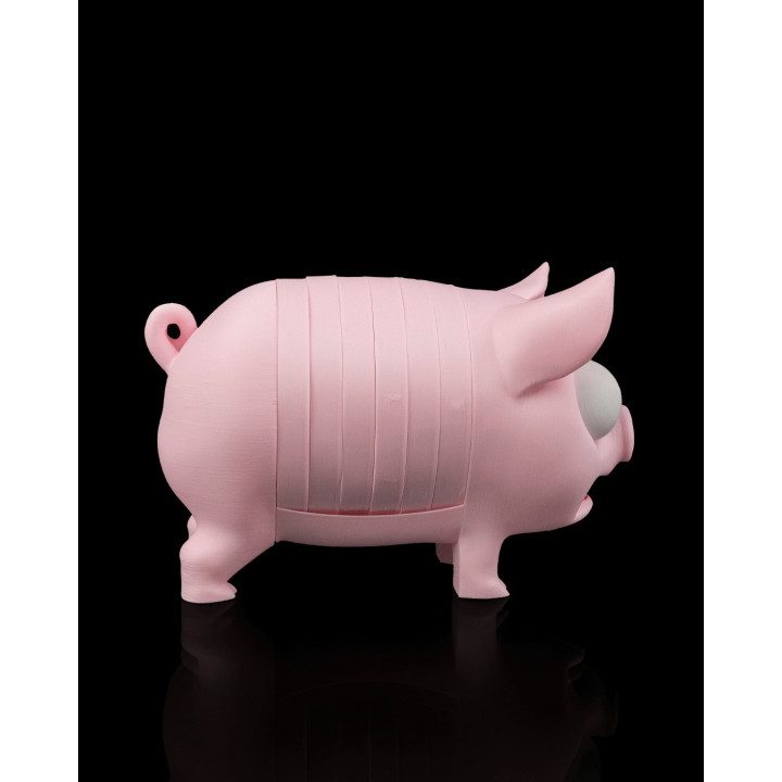 Dessous-De-Verre Cochon "Pork Chop" – Le Set De 5 Rondelles Rigolos