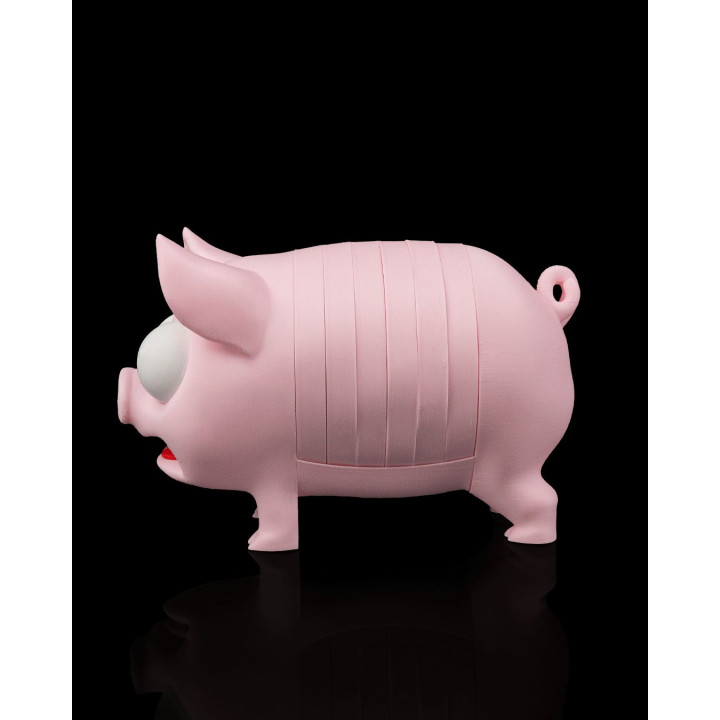 Dessous-De-Verre Cochon "Pork Chop" – Le Set De 5 Rondelles Rigolos