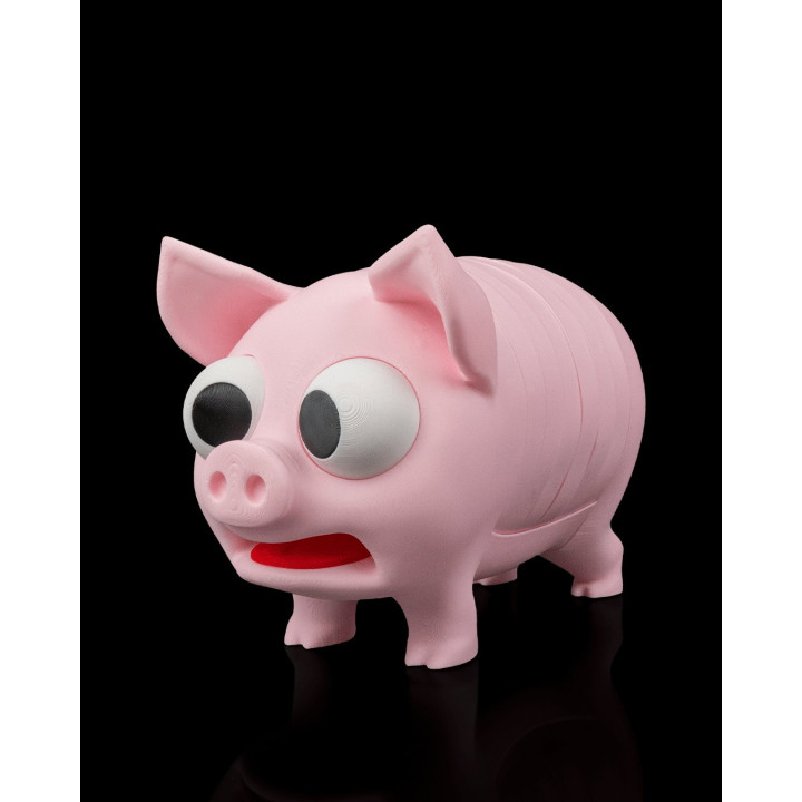 Dessous-De-Verre Cochon "Pork Chop" – Le Set De 5 Rondelles Rigolos