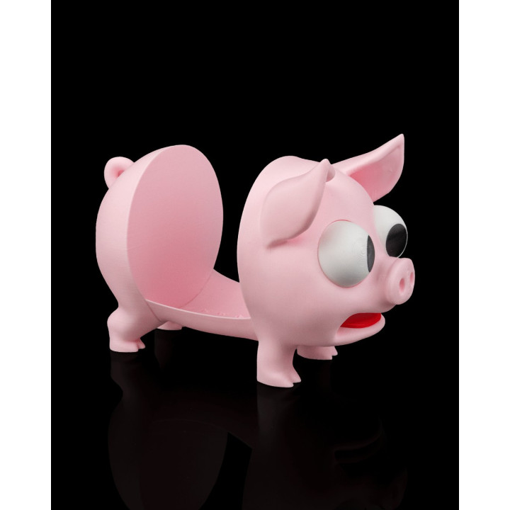 Dessous-De-Verre Cochon "Pork Chop" – Le Set De 5 Rondelles Rigolos