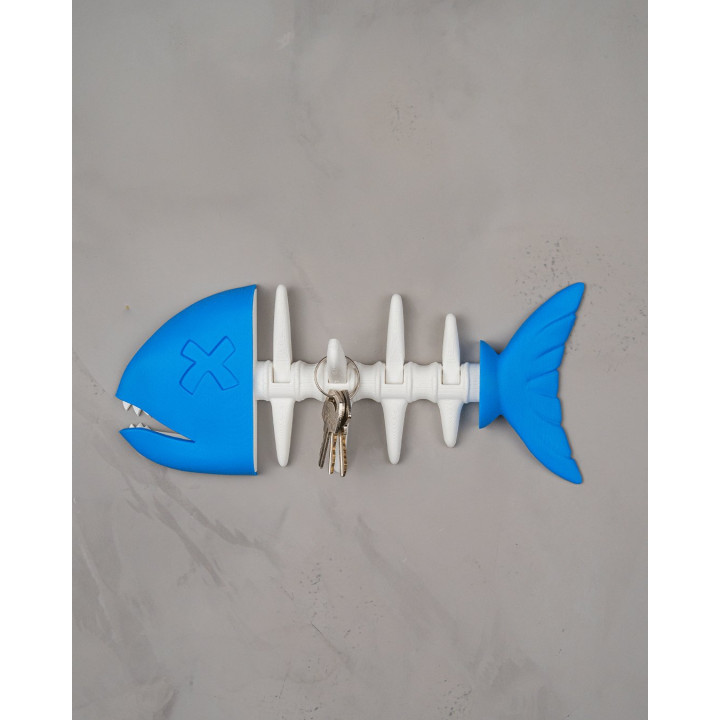 Porte-Clés Mural Arête De Poisson – Catch Of The Day