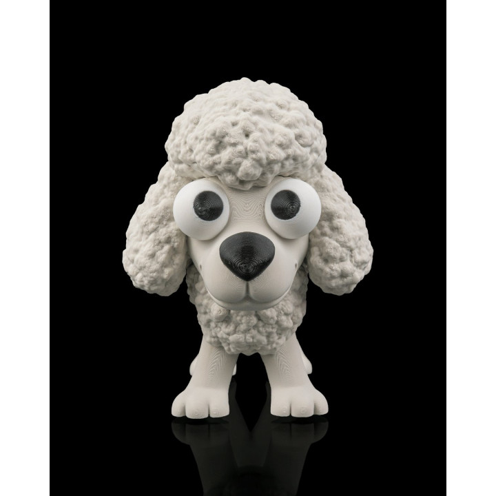 Poopoodle – Porte-Papier Toilette Caniche Rigolo
