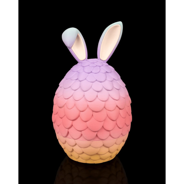 Scaly Surprise – Œuf Conteneur Écailles & Oreilles De Lapin