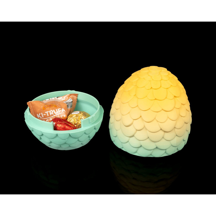 Scaly Surprise – Œuf Conteneur Écailles & Oreilles De Lapin