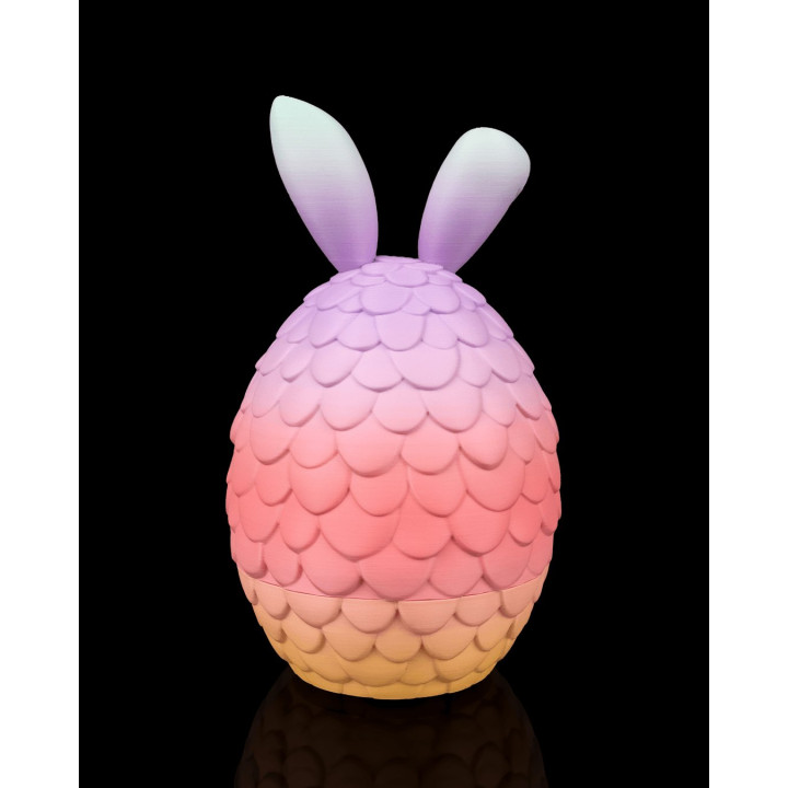 Scaly Surprise – Œuf Conteneur Écailles & Oreilles De Lapin