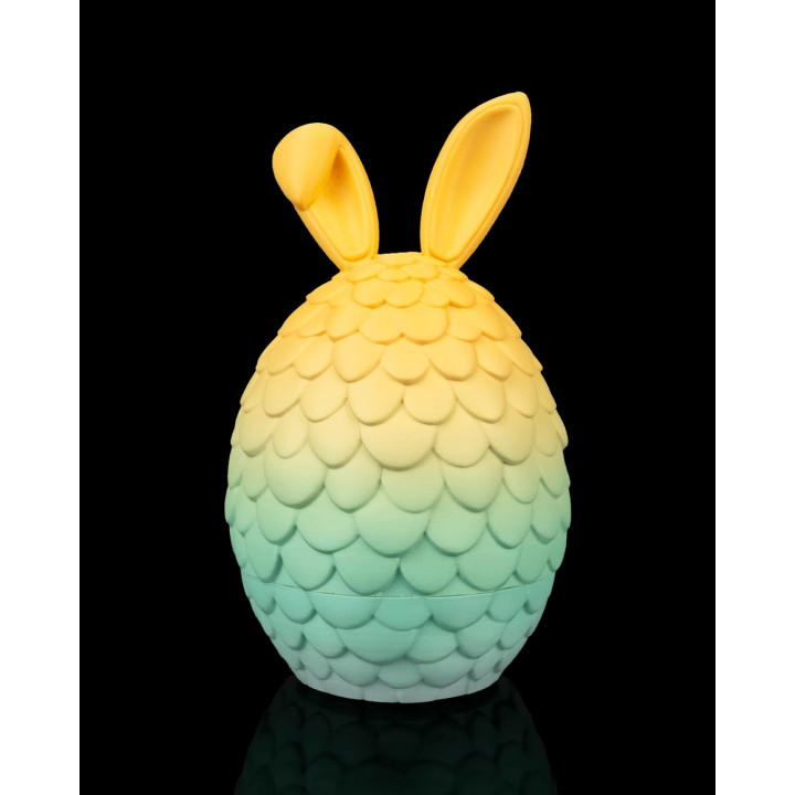 Scaly Surprise – Œuf Conteneur Écailles & Oreilles De Lapin