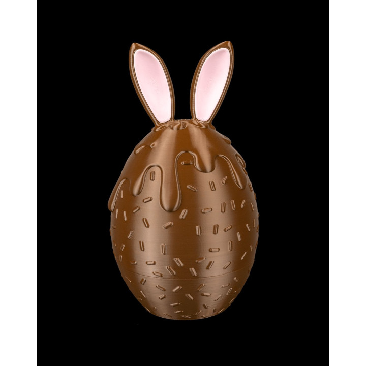 Œuf Surprise Lapin Chocolat – Contenant Décoratif De Pâques