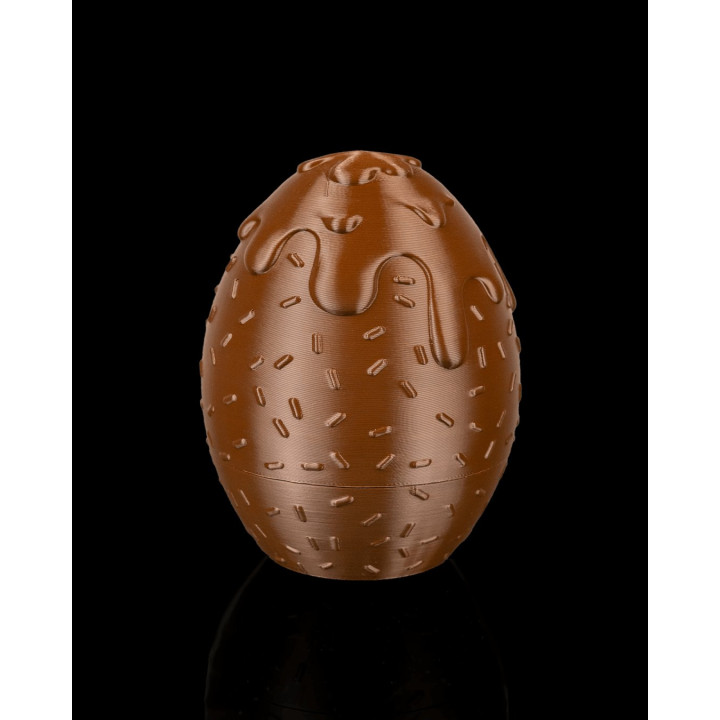 Œuf Surprise Lapin Chocolat – Contenant Décoratif De Pâques