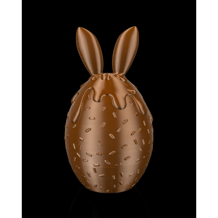 Œuf Surprise Lapin Chocolat – Contenant Décoratif De Pâques