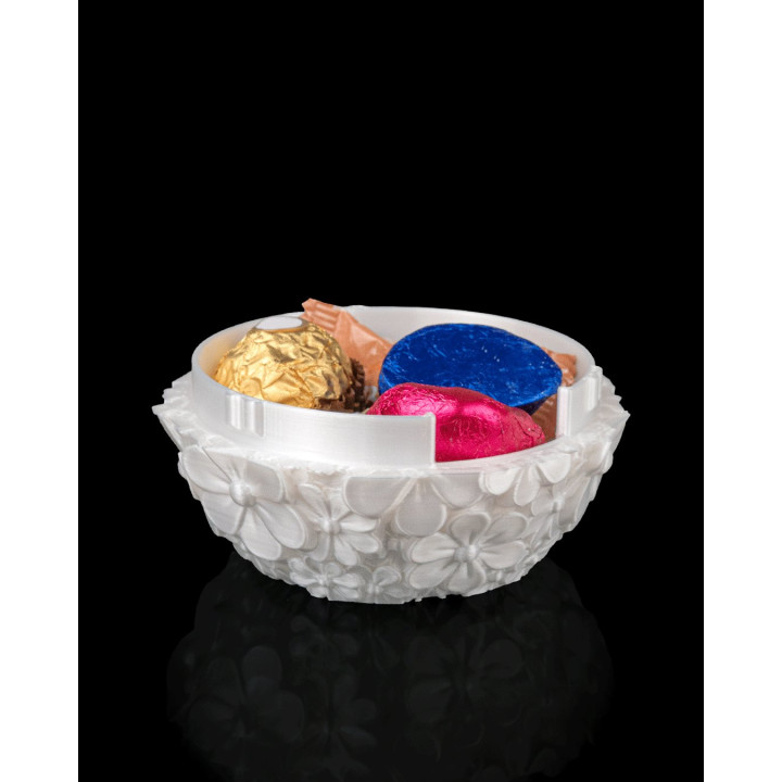 Boîte Daisy Bloom – Contenant Fleuri En Forme D'Œuf