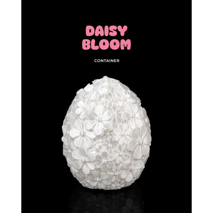 Boîte Daisy Bloom – Contenant Fleuri En Forme D'Œuf