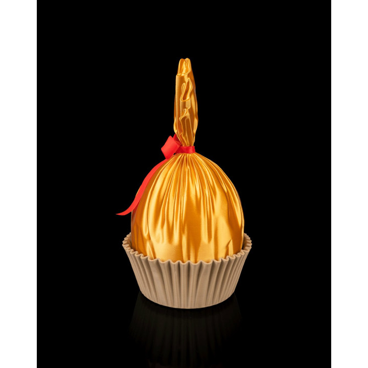 Contenant Cadeau Doré – Œuf Surprise Façon Chocolat De Luxe