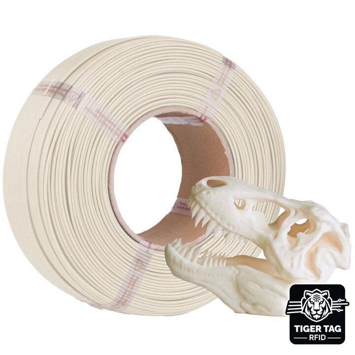 Jamg He - Hi-Speed PLA+ - Beige - 1,75 mm - 1 kg - Recharge avec 