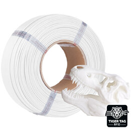 Jamg He - Hi-Speed PLA+ - Blanc - 1,75 mm - 1 kg - Recharge avec 