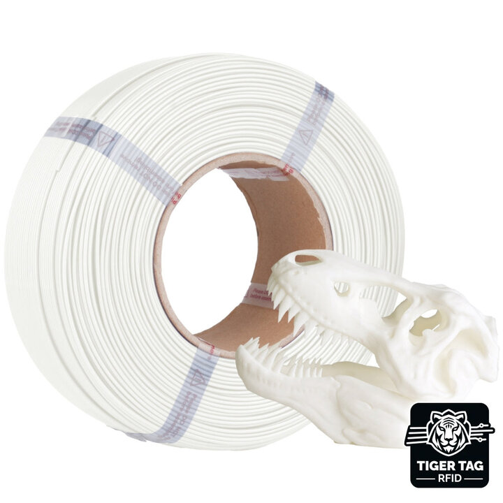 Jamg He - Hi-Speed PLA+ - Blanc Chaud - 1,75 mm - 1 kg - Recharge