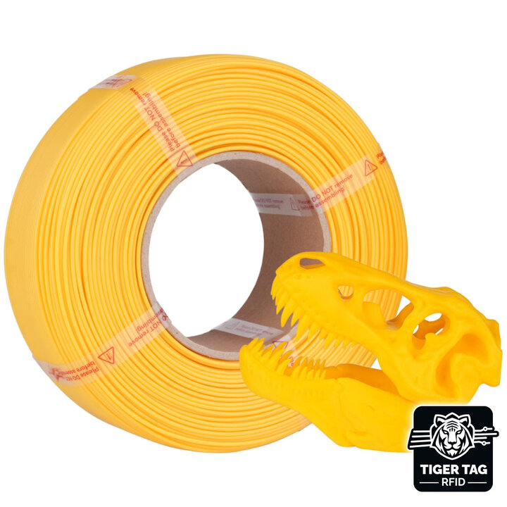 Jamg He - Hi-Speed PLA+ - Jaune - 1,75 mm - 1 kg - Recharge avec 