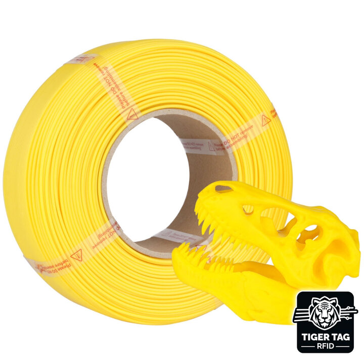Jamg He - Hi-Speed PLA+ - Jaune Modéré - 1,75 mm - 1 kg - Recharg