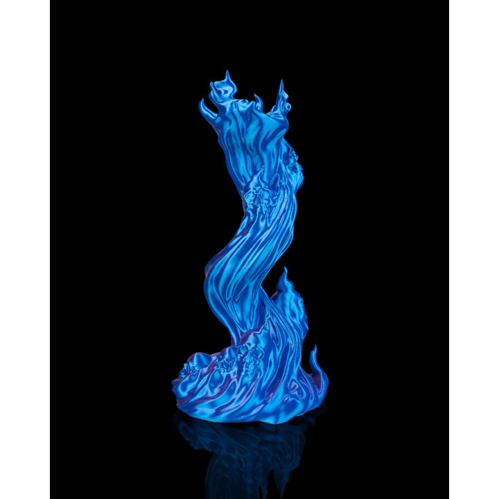 Skullflame – Support Casque Gaming Flammes & Crânes