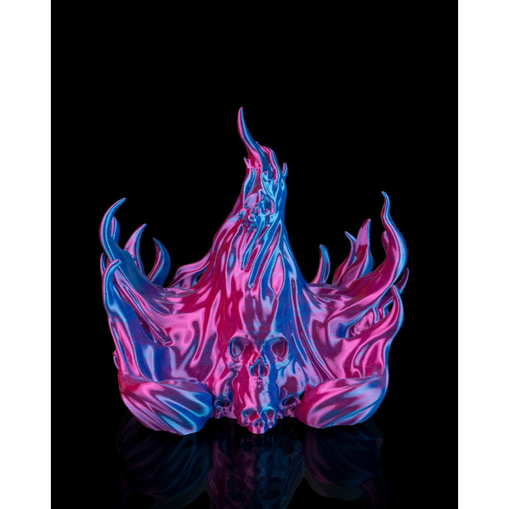 Twin Arcane Hold – Support Double Manette Flammes & Crânes