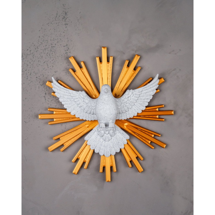 Colombe De La Paix – Décoration Murale Bicolore