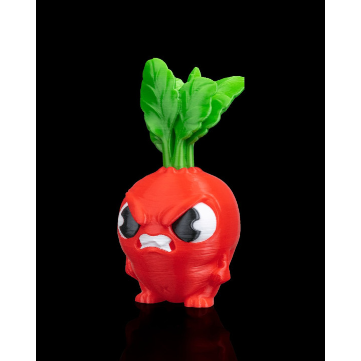 Rad Le Radis – Figurine Personnage Légume Grognon