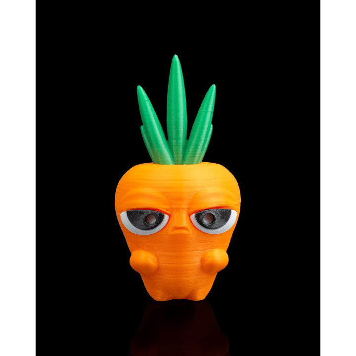 Cora La Carotte – Figurine & Porte-Clés Carotte Attitude