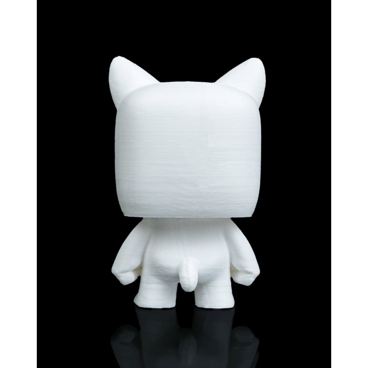 Anty Kitty – Figurine Porte-Clés Chat Grognon Collector